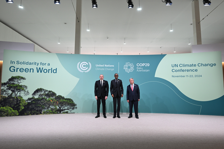 Baku hosts opening ceremony of COP29 Leaders' Summit, President Ilham Aliyev addresses event (PHOTO/VIDEO)