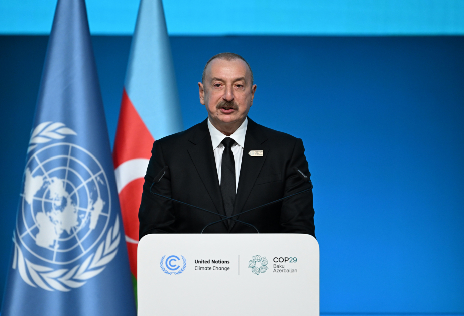 Baku hosts opening ceremony of COP29 Leaders' Summit, President Ilham Aliyev addresses event (PHOTO/VIDEO)