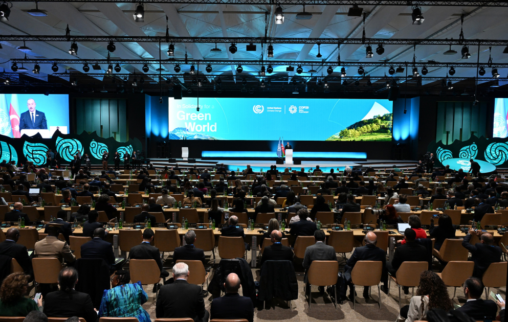 Baku hosts opening ceremony of COP29 Leaders' Summit, President Ilham Aliyev addresses event (PHOTO/VIDEO)