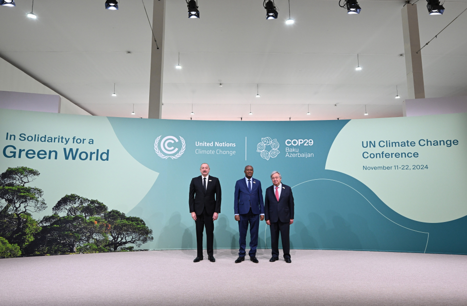 Baku hosts opening ceremony of COP29 Leaders' Summit, President Ilham Aliyev addresses event (PHOTO/VIDEO)