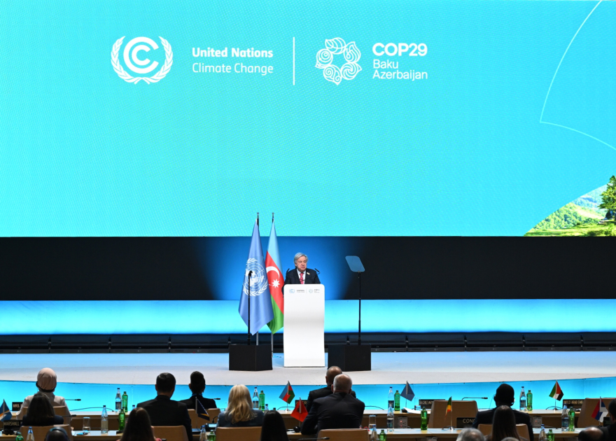 Baku hosts opening ceremony of COP29 Leaders' Summit, President Ilham Aliyev addresses event (PHOTO/VIDEO)