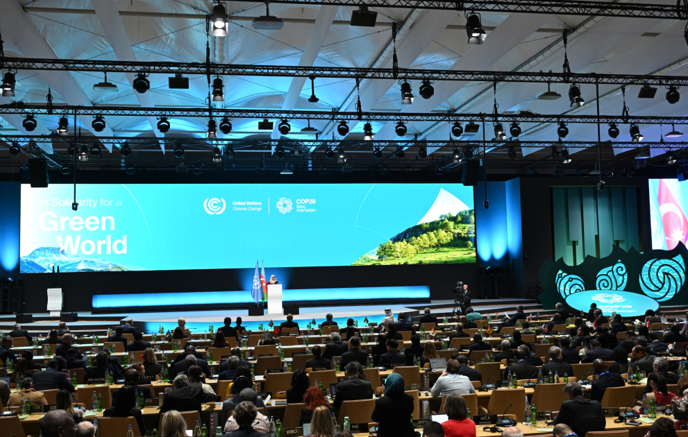 Baku hosts opening ceremony of COP29 Leaders' Summit, President Ilham Aliyev addresses event (PHOTO/VIDEO)