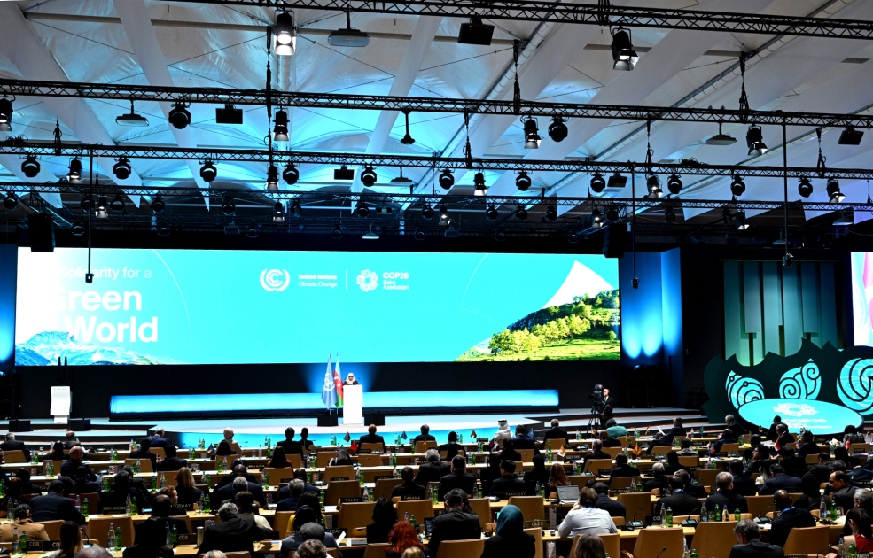 Baku hosts opening ceremony of COP29 Leaders' Summit, President Ilham Aliyev addresses event (PHOTO/VIDEO)