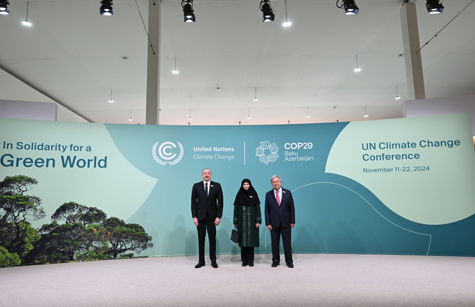 Baku hosts opening ceremony of COP29 Leaders' Summit, President Ilham Aliyev addresses event (PHOTO/VIDEO)