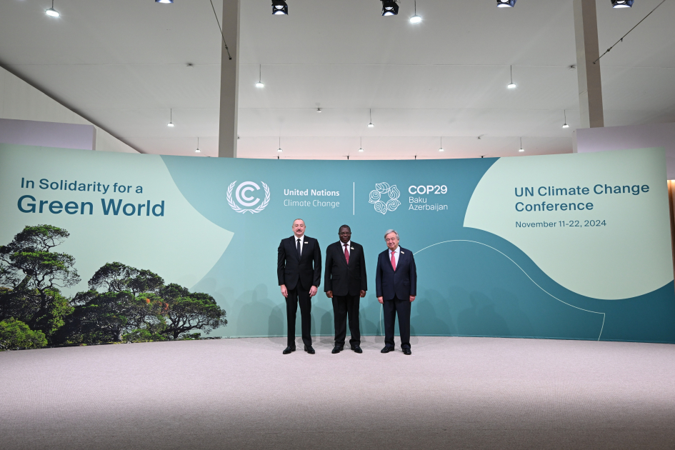 Baku hosts opening ceremony of COP29 Leaders' Summit, President Ilham Aliyev addresses event (PHOTO/VIDEO)