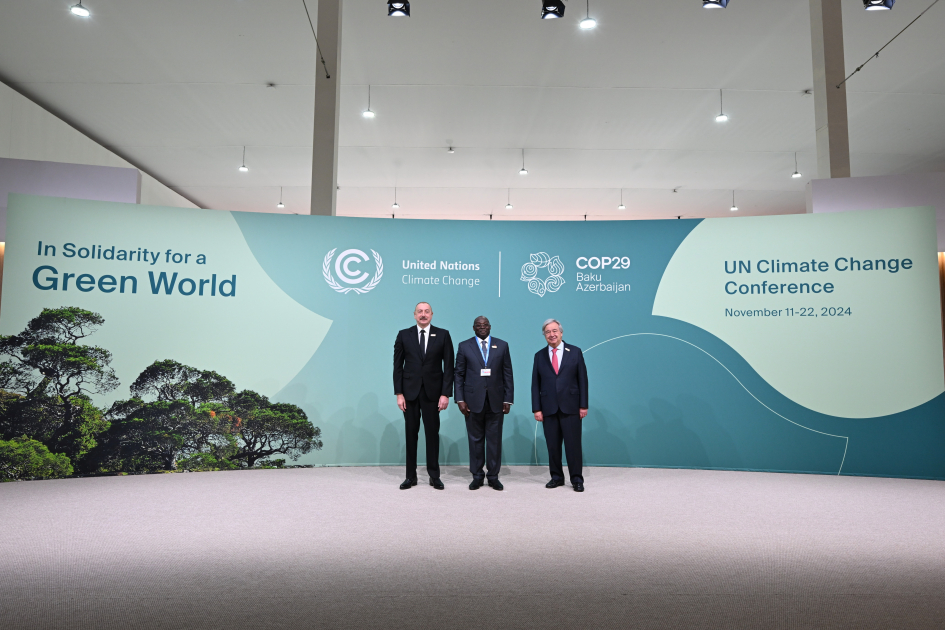 Baku hosts opening ceremony of COP29 Leaders' Summit, President Ilham Aliyev addresses event (PHOTO/VIDEO)