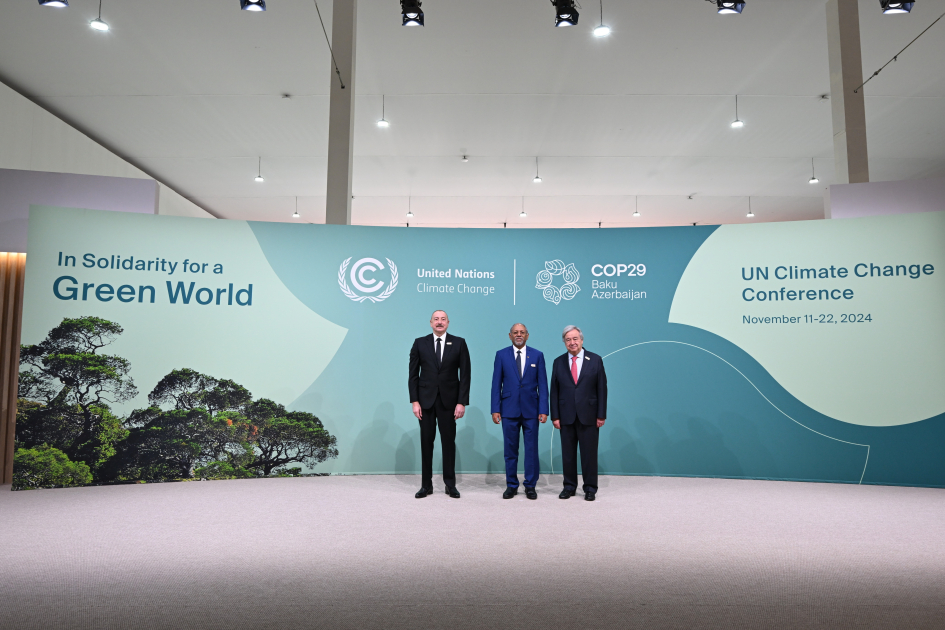 Baku hosts opening ceremony of COP29 Leaders' Summit, President Ilham Aliyev addresses event (PHOTO/VIDEO)