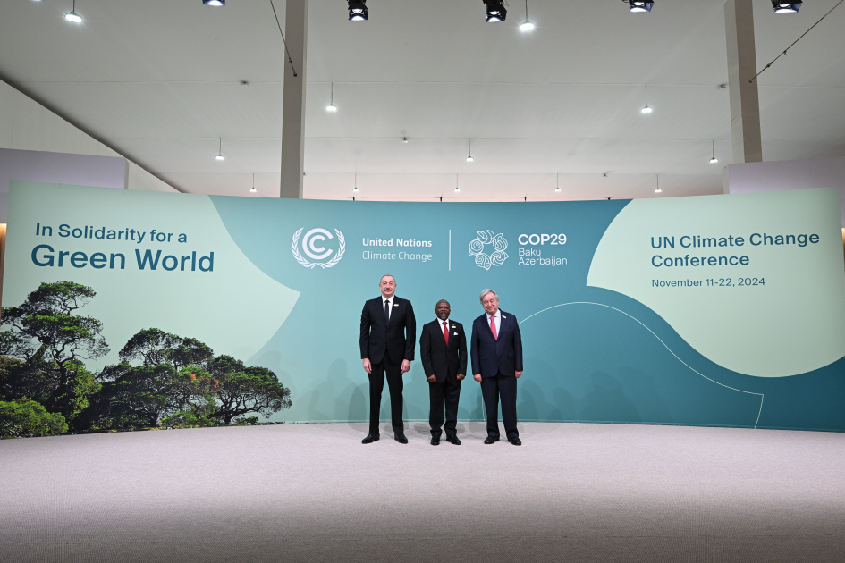 Baku hosts opening ceremony of COP29 Leaders' Summit, President Ilham Aliyev addresses event (PHOTO/VIDEO)