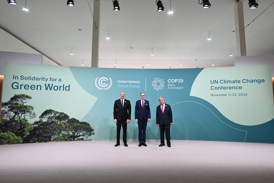 Baku hosts opening ceremony of COP29 Leaders' Summit, President Ilham Aliyev addresses event (PHOTO/VIDEO)