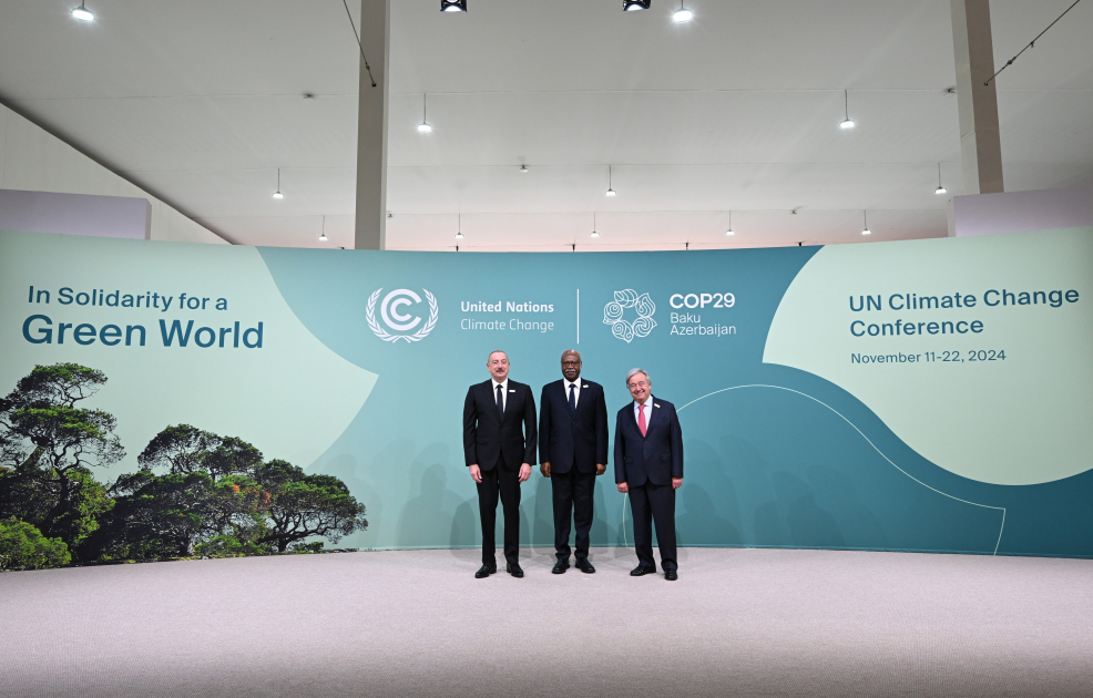 Baku hosts opening ceremony of COP29 Leaders' Summit, President Ilham Aliyev addresses event (PHOTO/VIDEO)