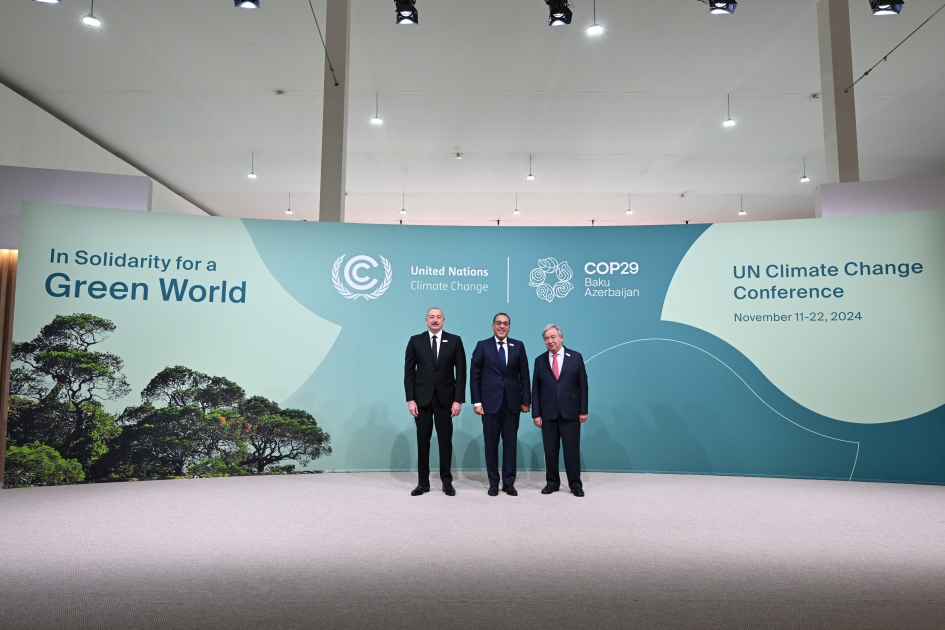 Baku hosts opening ceremony of COP29 Leaders' Summit, President Ilham Aliyev addresses event (PHOTO/VIDEO)