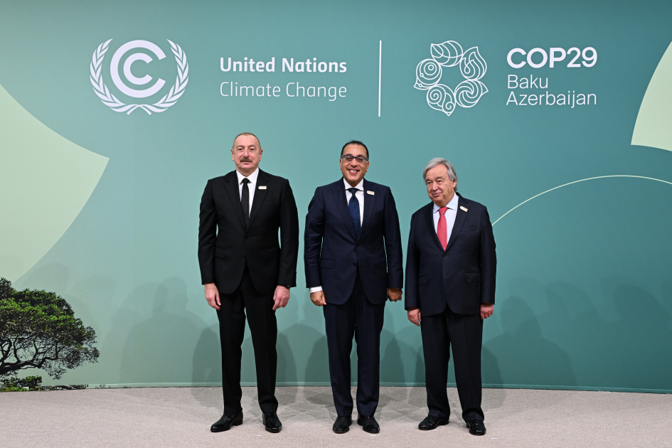 Baku hosts opening ceremony of COP29 Leaders' Summit, President Ilham Aliyev addresses event (PHOTO/VIDEO)