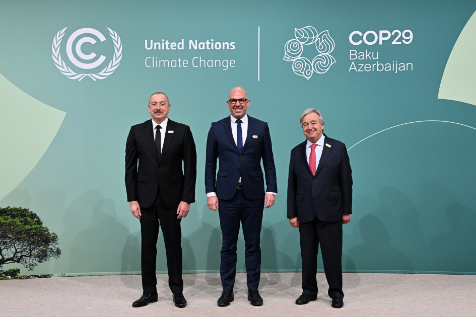 Baku hosts opening ceremony of COP29 Leaders' Summit, President Ilham Aliyev addresses event (PHOTO/VIDEO)