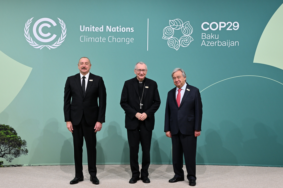 Baku hosts opening ceremony of COP29 Leaders' Summit, President Ilham Aliyev addresses event (PHOTO/VIDEO)