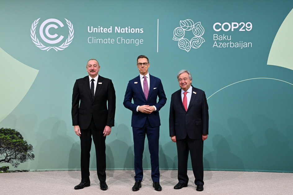 Baku hosts opening ceremony of COP29 Leaders' Summit, President Ilham Aliyev addresses event (PHOTO/VIDEO)