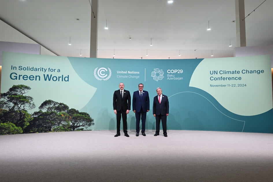 Baku hosts opening ceremony of COP29 Leaders' Summit, President Ilham Aliyev addresses event (PHOTO/VIDEO)