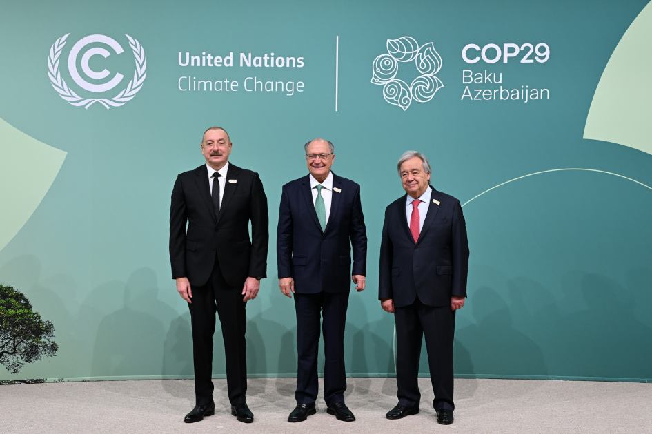 Baku hosts opening ceremony of COP29 Leaders' Summit, President Ilham Aliyev addresses event (PHOTO/VIDEO)