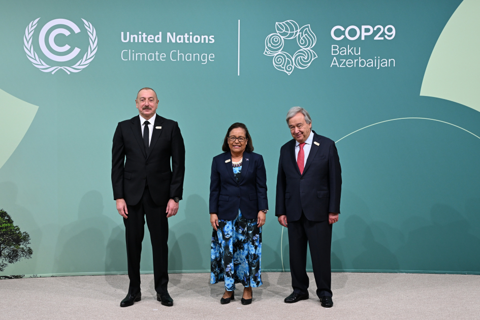 Baku hosts opening ceremony of COP29 Leaders' Summit, President Ilham Aliyev addresses event (PHOTO/VIDEO)