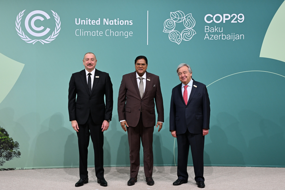 Baku hosts opening ceremony of COP29 Leaders' Summit, President Ilham Aliyev addresses event (PHOTO/VIDEO)