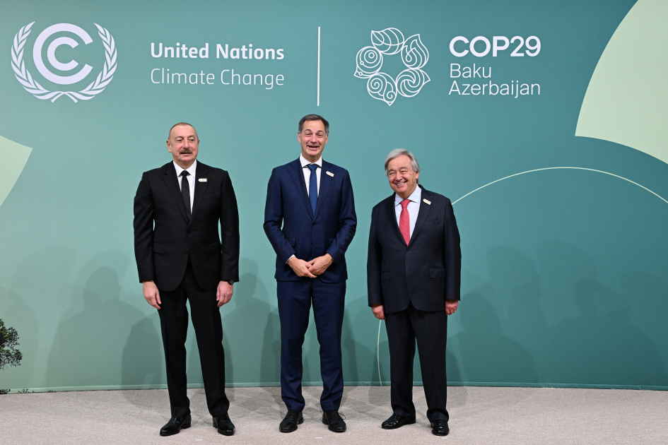 Baku hosts opening ceremony of COP29 Leaders' Summit, President Ilham Aliyev addresses event (PHOTO/VIDEO)