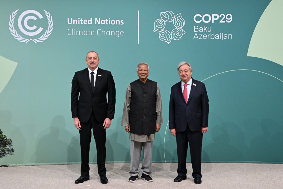 Baku hosts opening ceremony of COP29 Leaders' Summit, President Ilham Aliyev addresses event (PHOTO/VIDEO)