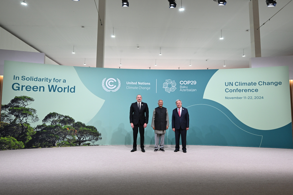 Baku hosts opening ceremony of COP29 Leaders' Summit, President Ilham Aliyev addresses event (PHOTO/VIDEO)