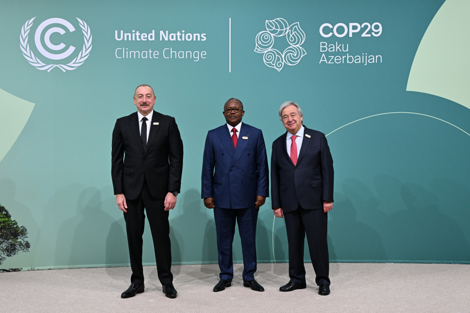 Baku hosts opening ceremony of COP29 Leaders' Summit, President Ilham Aliyev addresses event (PHOTO/VIDEO)