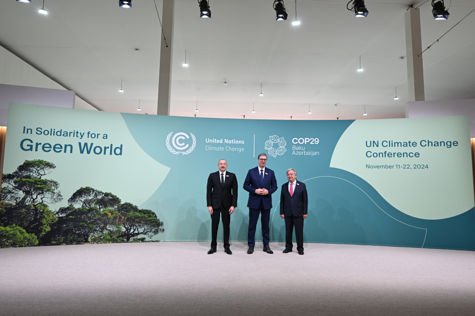 Baku hosts opening ceremony of COP29 Leaders' Summit, President Ilham Aliyev addresses event (PHOTO/VIDEO)