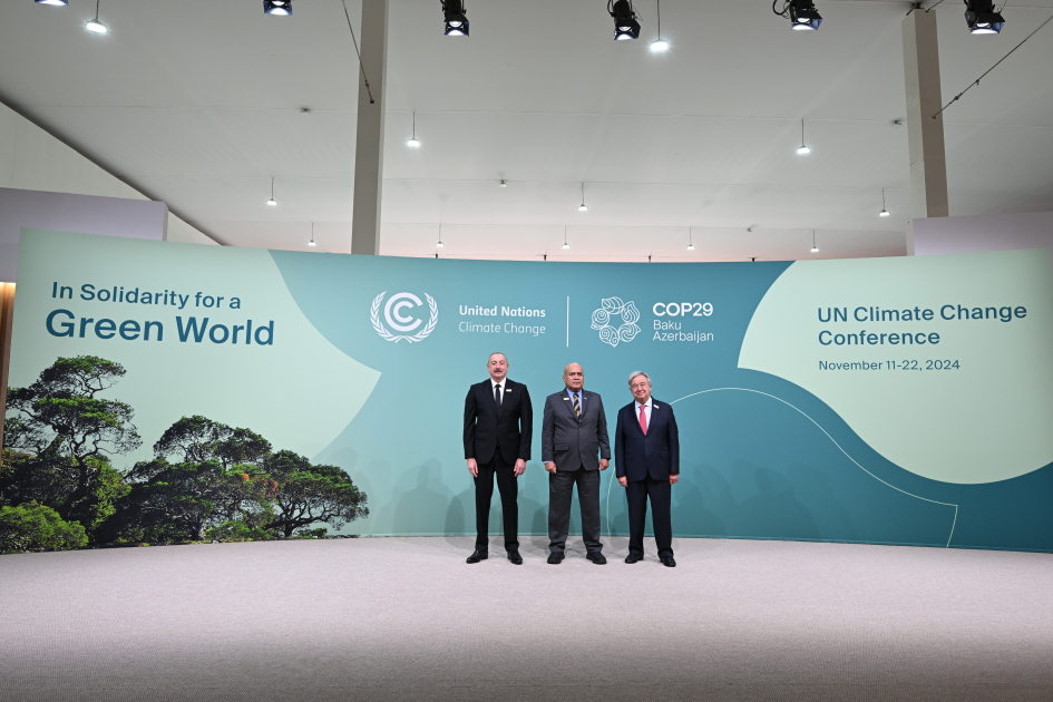 Baku hosts opening ceremony of COP29 Leaders' Summit, President Ilham Aliyev addresses event (PHOTO/VIDEO)