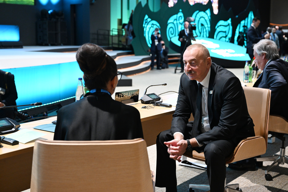 Baku hosts opening ceremony of COP29 Leaders' Summit, President Ilham Aliyev addresses event (PHOTO/VIDEO)