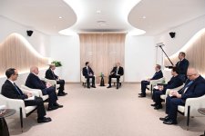 President Ilham Aliyev meets with Crown Prince of Hashemite Kingdom of Jordan (PHOTO/VIDEO)