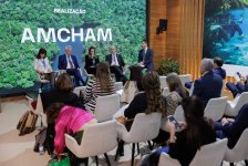 Corporate sustainability panel held at COP29 green zone in Azerbaijan