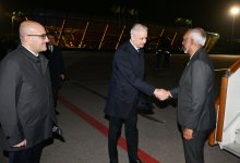 President of Republic of Maldives arrives in Azerbaijan (PHOTO)