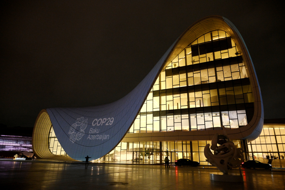 COP29-un Liderlər Sammitinin açılış mərasimində iştirak edən nümayəndə heyətlərinin şərəfinə Heydər Əliyev Mərkəzində ziyafət verilib (FOTO)