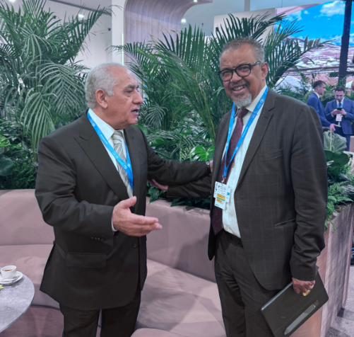 Azerbaijani PM weighs climate change impact on human health with WHO chief (PHOTO)