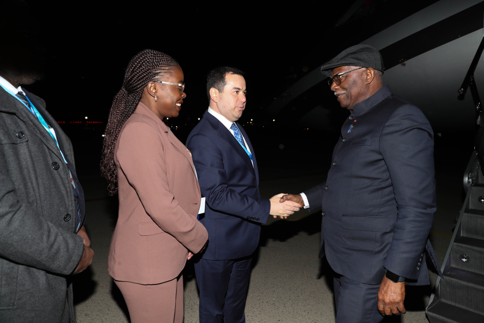 VP of Gabon arrives in Azerbaijan to attend COP29 (PHOTO)