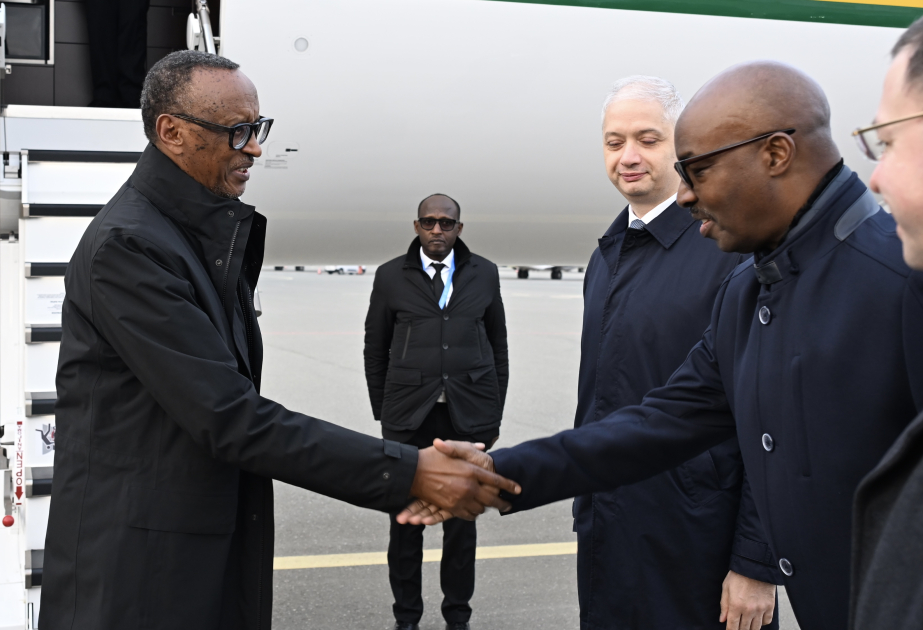 President of Rwanda visits Azerbaijan