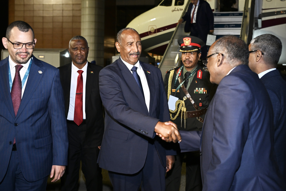 Chairman of the Sovereign Council of Sudan begins visit to Azerbaijan (PHOTO)