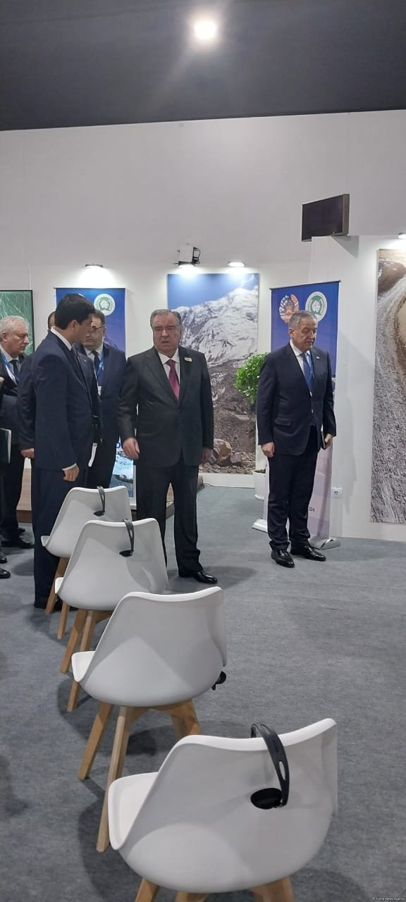 COP29 Tajikistan pavilion officially opens with President Rahmon's participation (PHOTO)