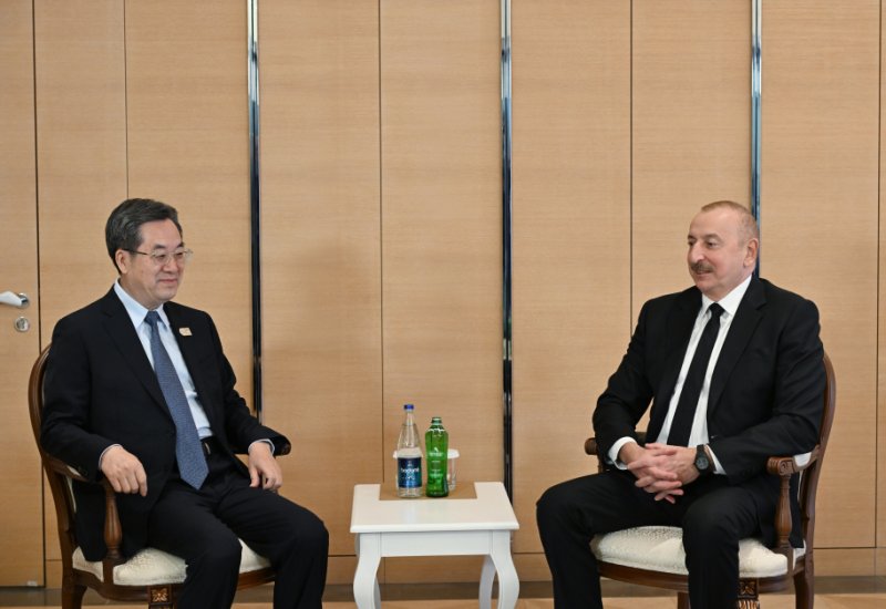 President Ilham Aliyev meets with Vice Premier of State Council of China (PHOTO/VIDEO)