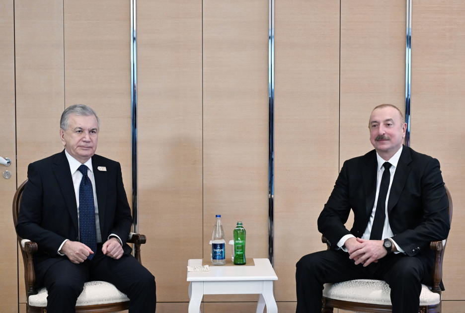 President Ilham Aliyev and President Shavkat Mirziyoyev join opening ceremony of sewing factory in Khankendi via video link (PHOTO)