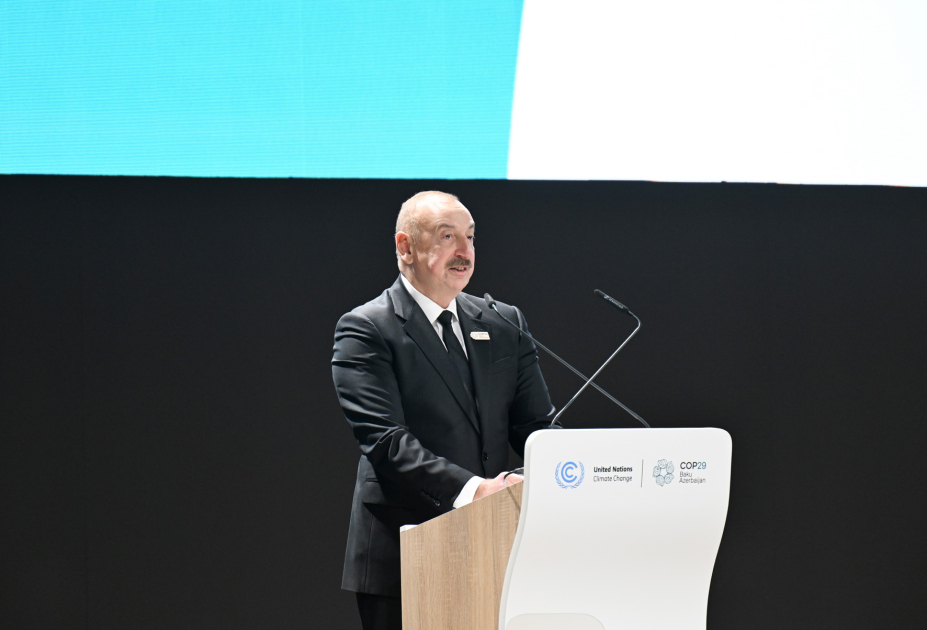 President Ilham Aliyev attends Leaders’ Summit of Small Islands Developing States on climate change (PHOTO/VIDEO)