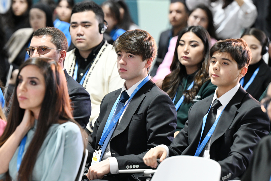 COP29 conference on "Youth at the Forefront of Climate Action" held with participation of First Ladies (PHOTO)