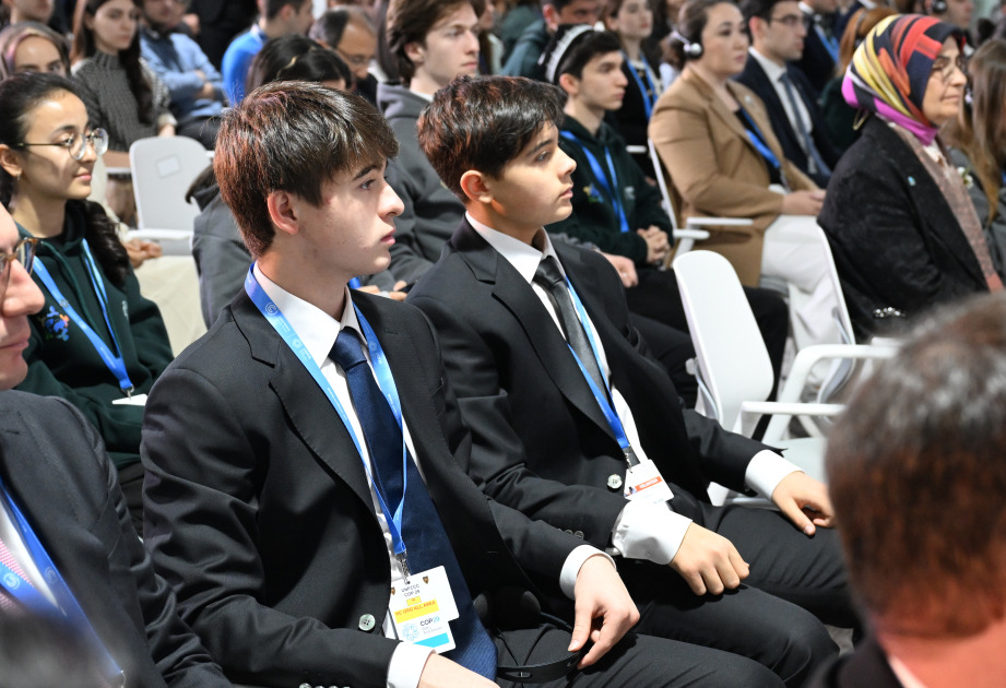 COP29 conference on "Youth at the Forefront of Climate Action" held with participation of First Ladies (PHOTO)