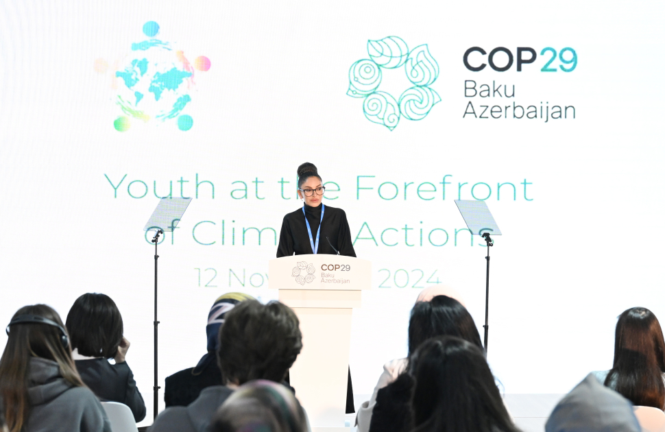 COP29 conference on "Youth at the Forefront of Climate Action" held with participation of First Ladies (PHOTO)