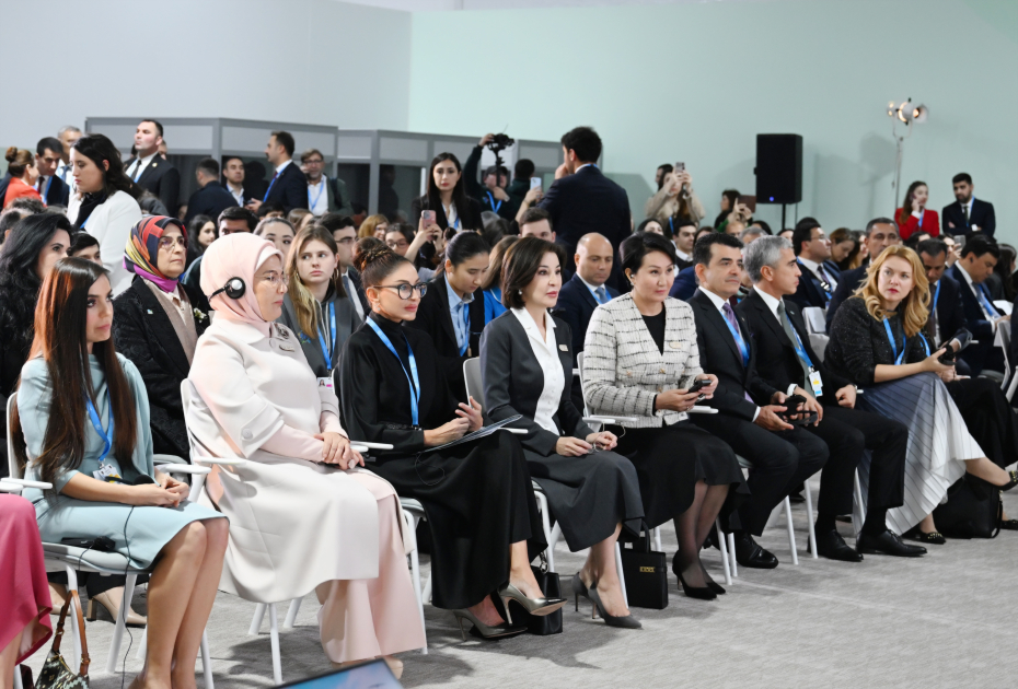 COP29 conference on "Youth at the Forefront of Climate Action" held with participation of First Ladies (PHOTO)