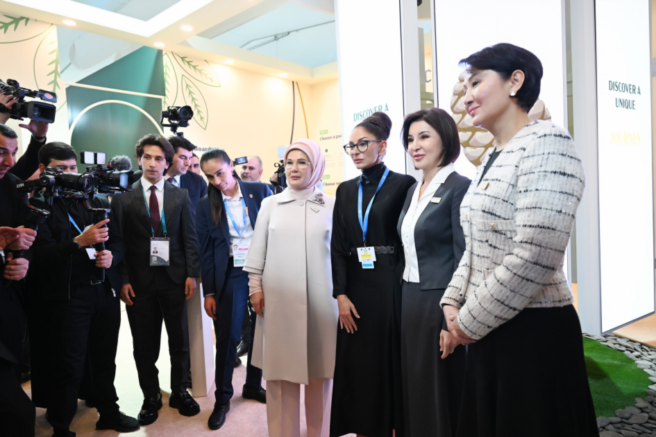 COP29 conference on "Youth at the Forefront of Climate Action" held with participation of First Ladies (PHOTO)