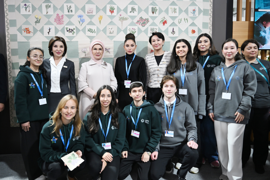 COP29 conference on "Youth at the Forefront of Climate Action" held with participation of First Ladies (PHOTO)