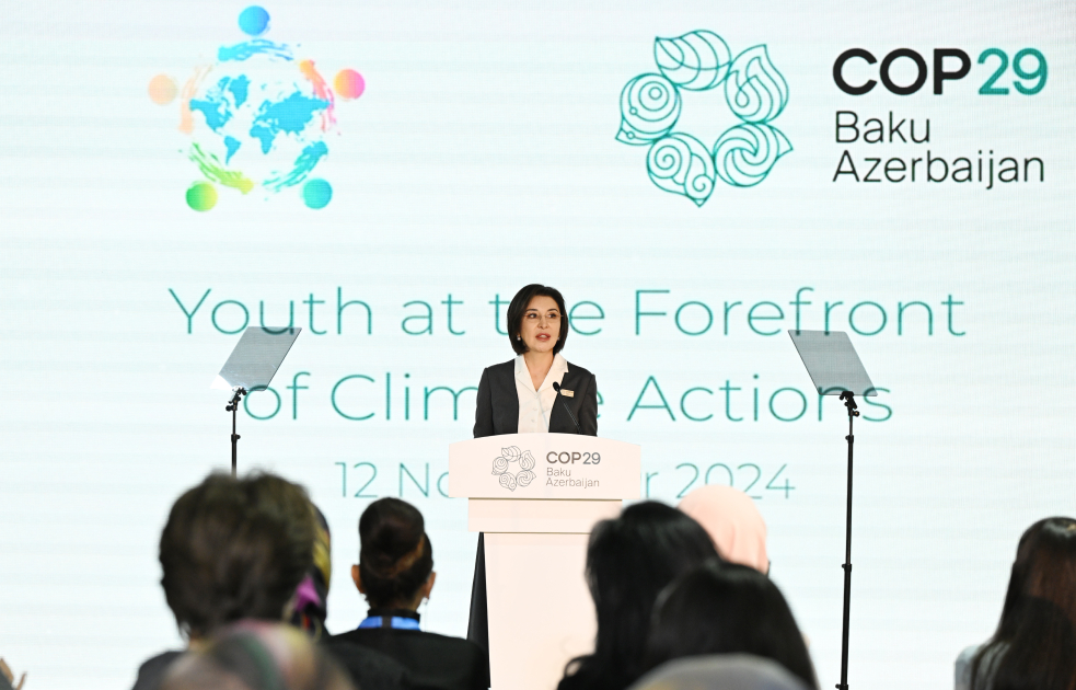 COP29 conference on "Youth at the Forefront of Climate Action" held with participation of First Ladies (PHOTO)