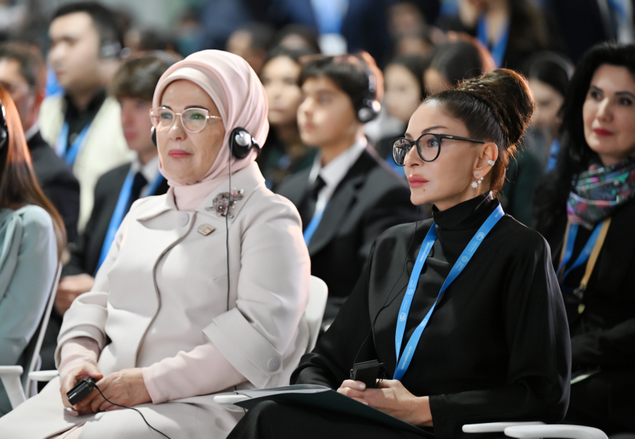 COP29 conference on "Youth at the Forefront of Climate Action" held with participation of First Ladies (PHOTO)